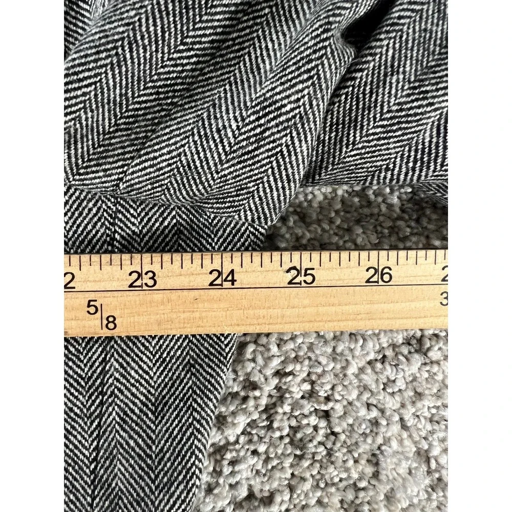 Vintage Bill Blass 100% Cashmere Gray Herringbone Sport Coat Blazer 50R
